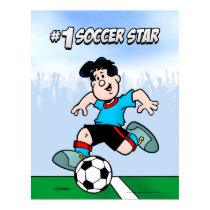 Soccer Star Print