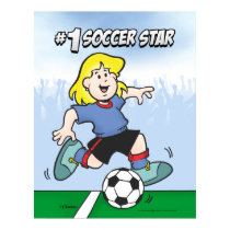 Soccer Star Poster