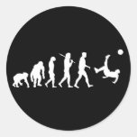 Soccer stars and football fans stickers