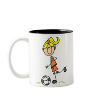 Soccer Stick Figure Mug