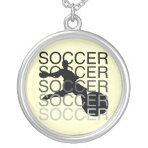 SOCCER T-shirts and Gifts Necklace