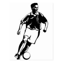 Soccer tactic post cards