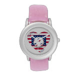 Soccer Team “U.S.A.” Soccer of the United States Wrist Watch