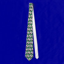Soccer Tie (green background)