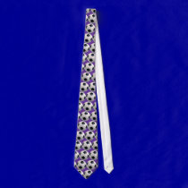 Soccer Tie (purple background) ties