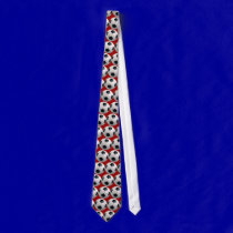 Soccer Tie (red background) ties