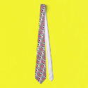 Soccer Tie with Dark Red