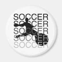 SOCCER Tshirts and Gifts Magnets