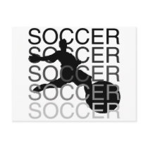 SOCCER Tshirts and Gifts Post Card