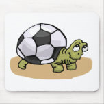 Soccer Turtle mousepads