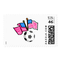 Soccer (USA) postage by TeeZazzle Soccer (USA) postage