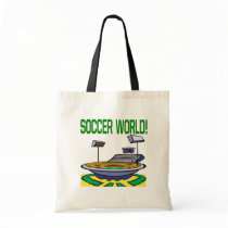 Soccer World Tote Bag