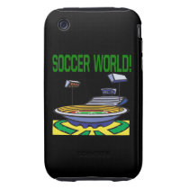 Soccer World Iphone 3 Tough Cover