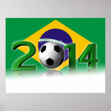Soccer World Championship 2014 Posters