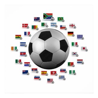 Soccer World Cup 2010 print
