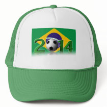 Soccer World Cup 2014 Trucker Hats