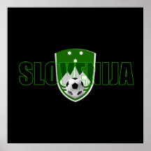 Soccer World Cup Brazil 2014 Futebol Slovenia Posters