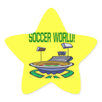 Soccer World Sticker