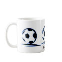 soccerball blue, soccerball blue, soccerball bl... mugs