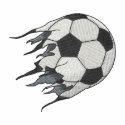 Soccerball embroideredshirt