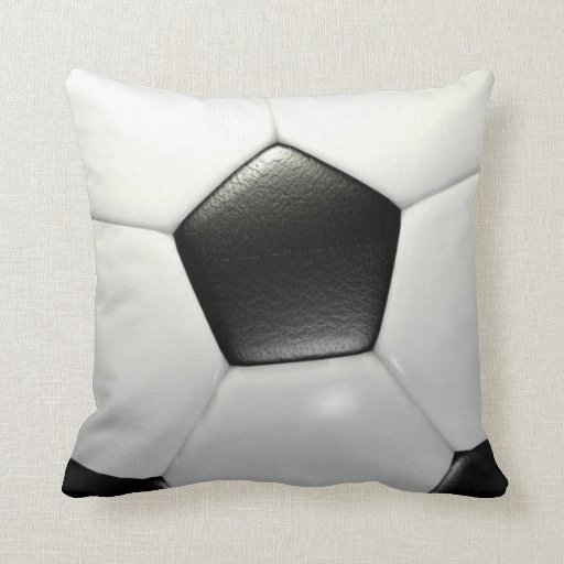 Soccerball Throw Pillow | Zazzle