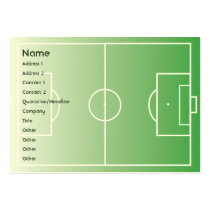 Soccerfield - Chubby business cards