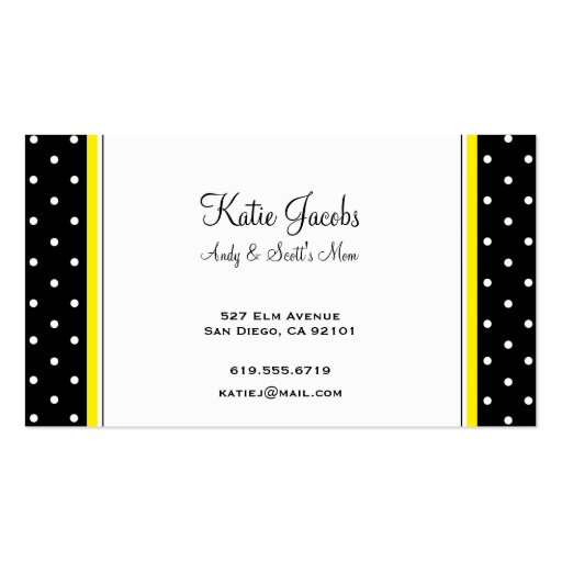 Social Calling Cards Business Cards