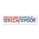 Social Capital Bailout bumper stickers by design4peace Social Capital Bailout bumper stickers