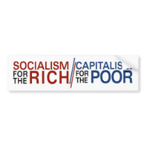 Social Capital Bailout bumper stickers