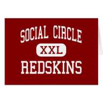 Social Circle - Redskins - Middle - Social Circle cards by customteamsportswear Social Circle - Redskins - Middle - Social Circle cards