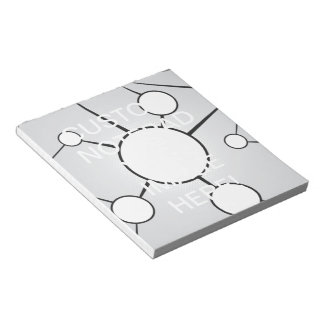 Social Circles Diagram Design Memo Note Pad