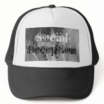 Social deception Wrench in the machine cap hats by Burncollector Social deception Wrench in the machine cap hats