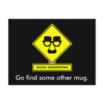 Social Engineering Postcard