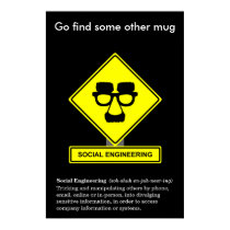 Social Engineering Security Awareness Poster posters by mindfulsecurity Social Engineering Security Awareness Poster posters