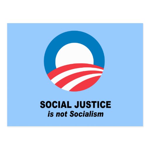 Social Justice is not socialism Post Cards