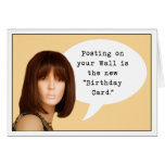 Social Media Birthday Greeting Cards