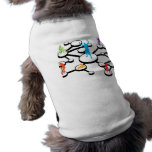 Social Media Connections Diagram Doggie T Shirt