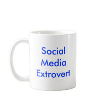 Social Media Extrovert Mug
