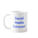 Social Media Extrovert Mug