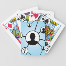 Social Media Friends Diagram Card Deck