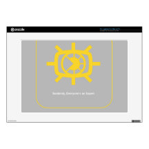Social Media graphic 15" Laptop Skins