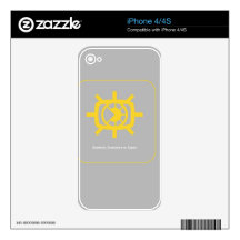 Social Media graphic Decal For The iPhone 4