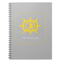 Social Media graphic Spiral Notebook