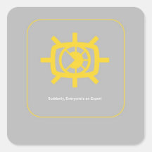 Social Media graphic Square Sticker