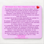 Social Media & Marketing Daily Steps Mousepad
