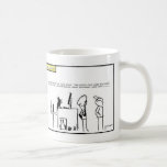 social media mug with cat cartoon