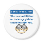 Social Media Nerd magnets