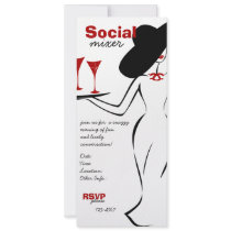 Social Mixer invitations