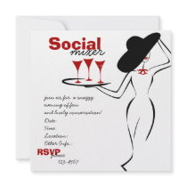 Social Mixer invitations