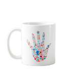 Social Network Hand Coffee Mugs